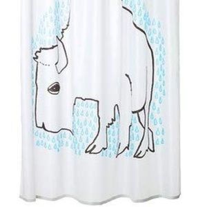 IKEA Water Buffalo Shower Curtain